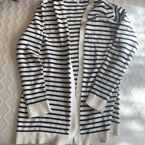 Striped  cartigan